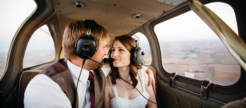 Wedding Flight | Omaha Wedding Photographer